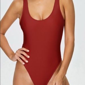 New! Zaful High-cut Backless Swimsuit